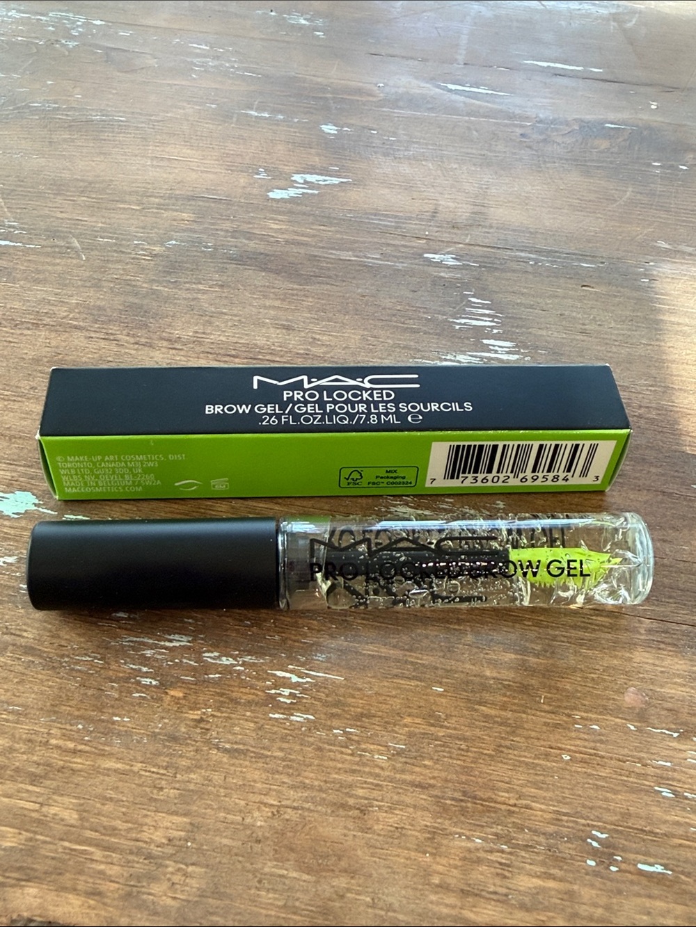 MAC Cosmetics Pro Locked Brow Gel - Clear NEW in Box